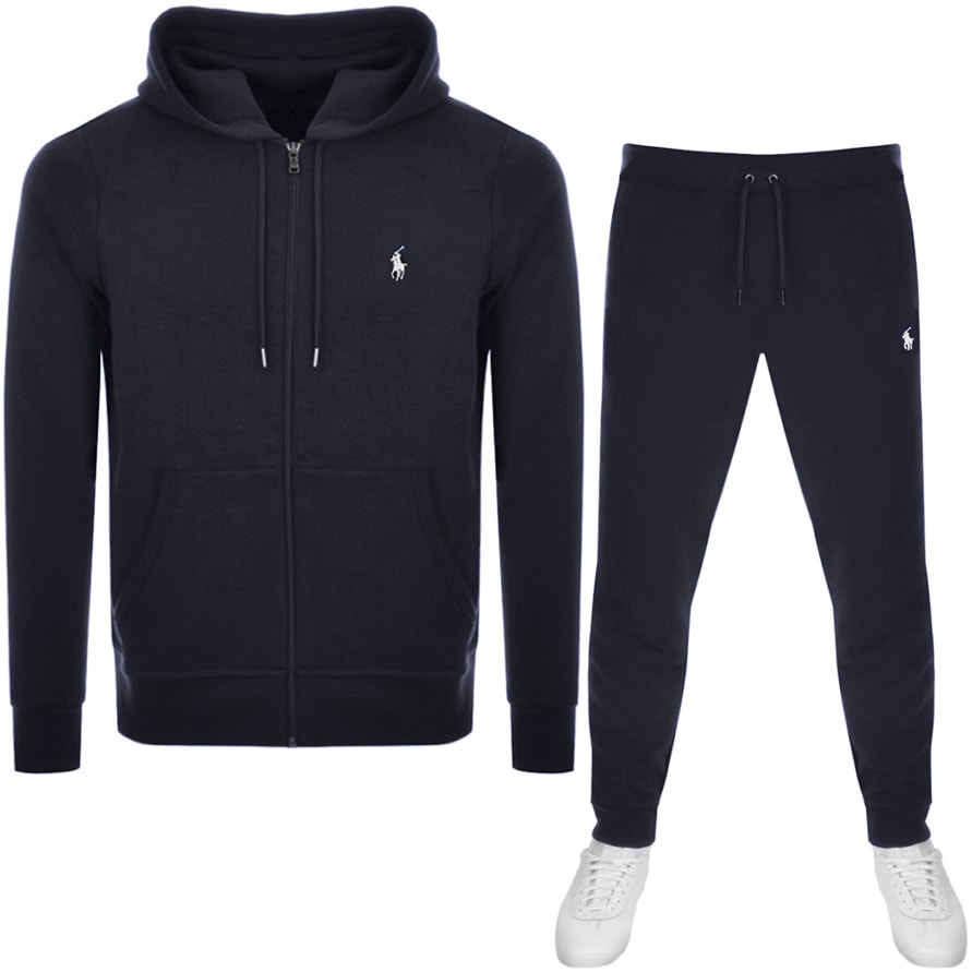 navy ralph tracksuit